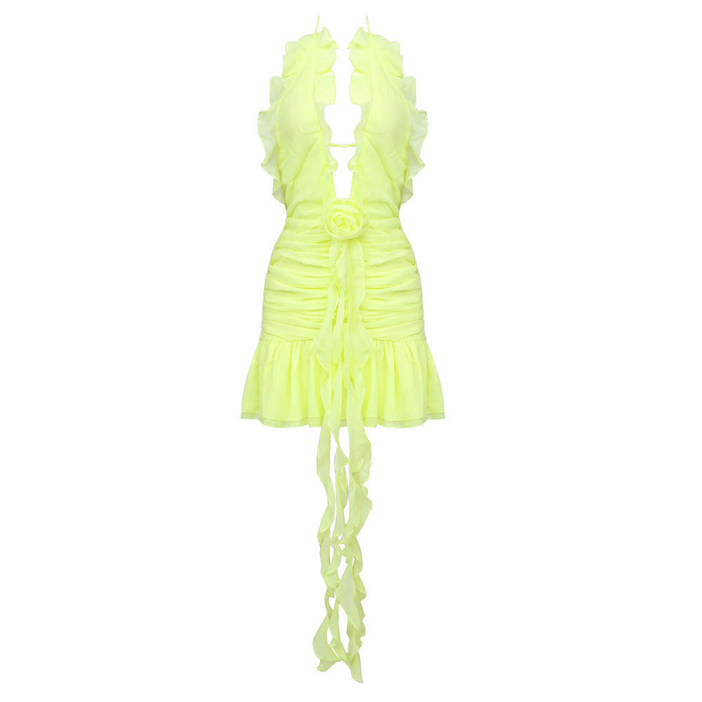 Chiffon Floral Style Dress