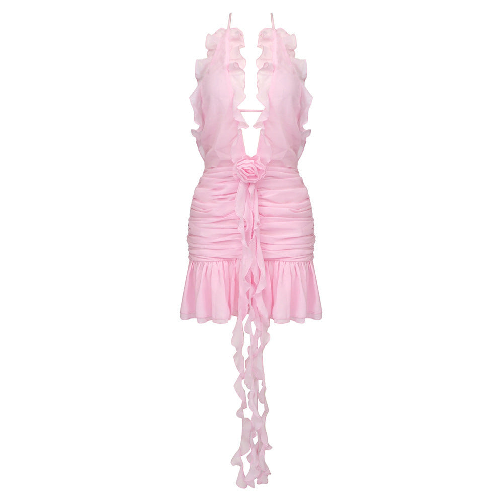 Chiffon Floral Style Dress