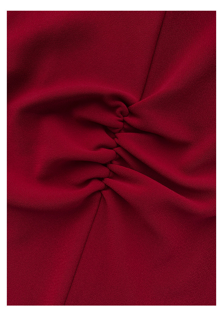 Vintage Hepburn Style Toast Engagement Dress